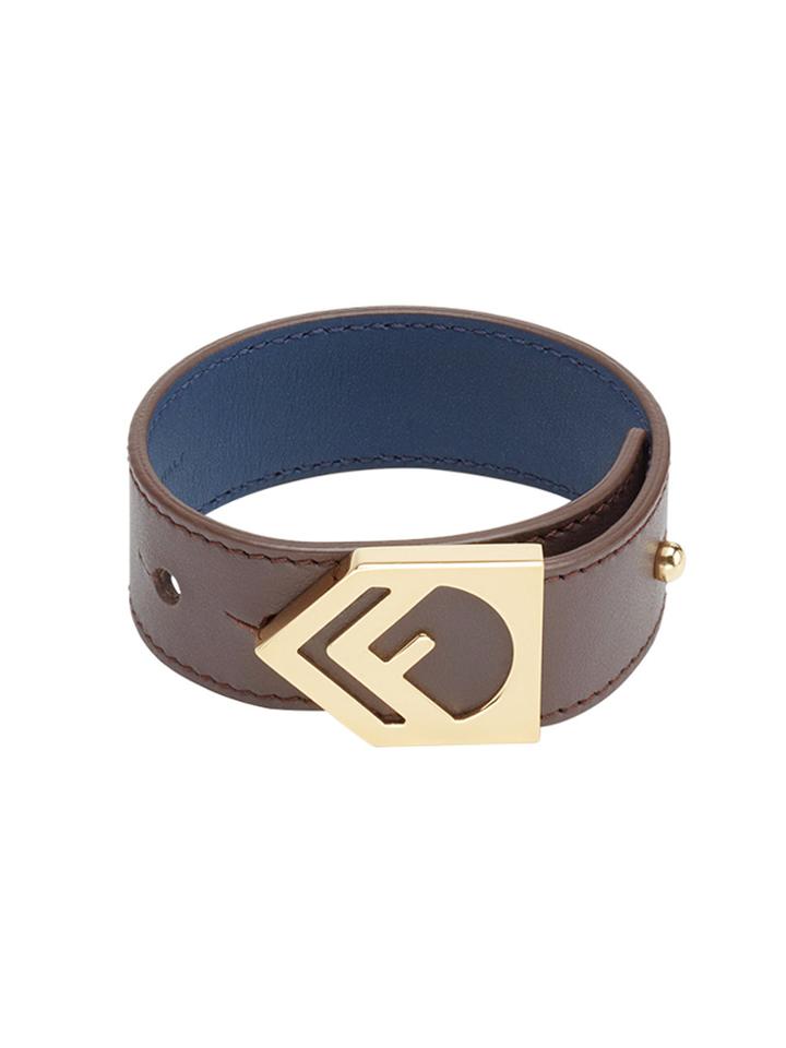 Fendi Geometric Buckle Braclet - Unavailable