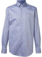 Boss Hugo Boss Classic Shirt, Men's, Size: 39, Blue, Cotton/spandex/elastane