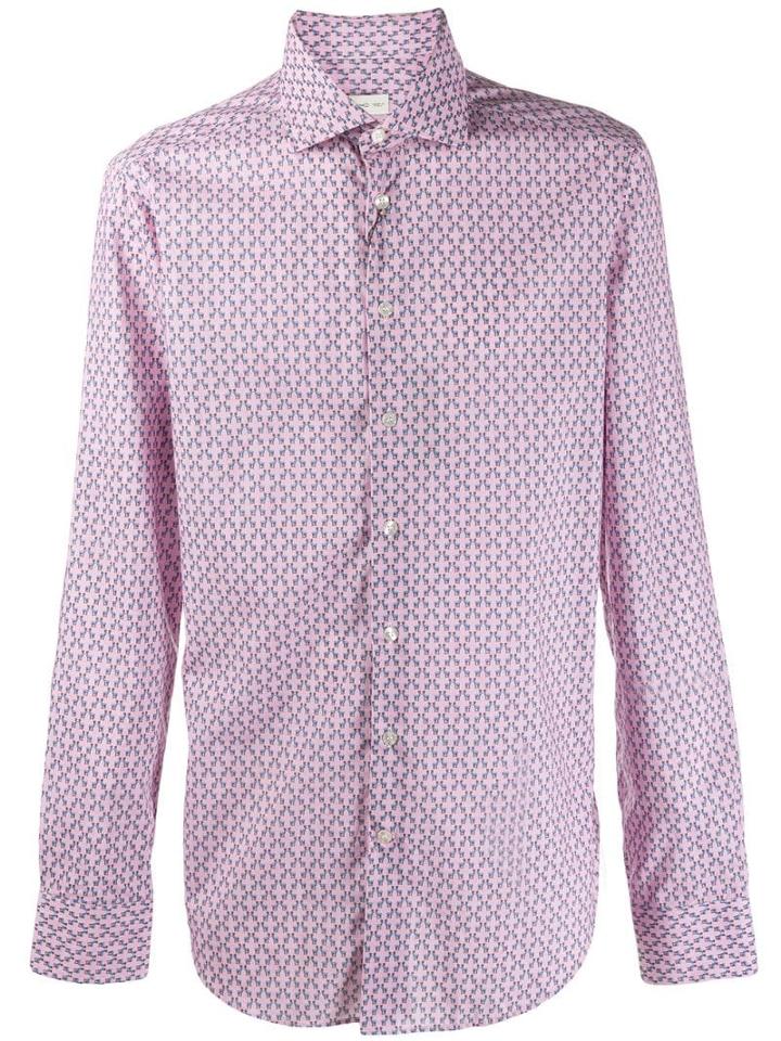Etro Digital Print Shirt - Pink