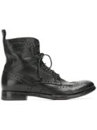 Tagliatore Lace-up Boots - Black