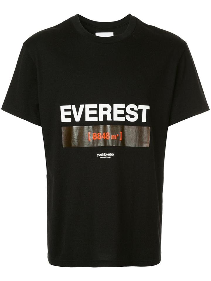 Yoshiokubo 8848 T-shirt - Black
