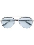 Linda Farrow No21 Sunglasses - Metallic