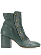 Officine Creative Lou Ankle Boots - Green