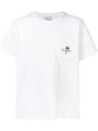 Second/layer Chest Pocket T-shirt, Men's, Size: Small, White, Cotton