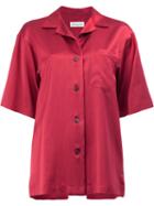 Dries Van Noten - Plain Shirt - Women - Cotton/viscose - S, Women's, Red, Cotton/viscose