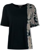 Suzusan Tie-dye T-shirt - Black