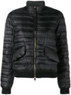Moncler - Quilted Long Sleeve Jacket - Women - Feather Down/polyamide - 2, Black, Feather Down/polyamide