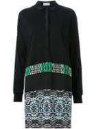 Megan Park 'zahara' Merino Dress, Women's, Size: Large, Black, Viscose/wool