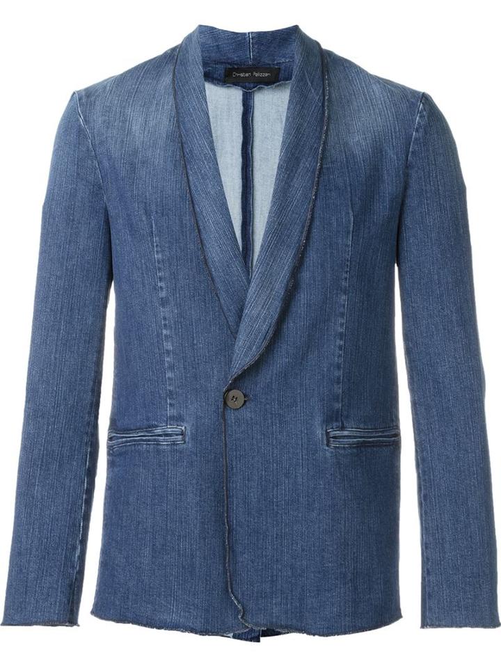 Christian Pellizzari Denim Blazer