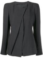 Giorgio Armani Pleated Jacket - Grey