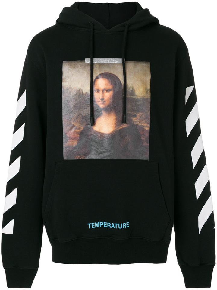 Off-white Mona Lisa Print Hoody - Black