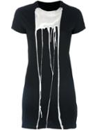 Rick Owens Drkshdw 'level' T-shirt, Women's, Size: Small, Black, Cotton