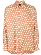 Jean Paul Gaultier Vintage Polka Dots Shirt - Brown