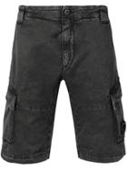 Cp Company Goggle Cargo Shorts - Black