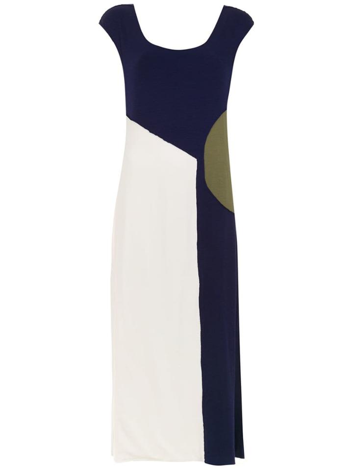 Mara Mac Midi Dress - Blue