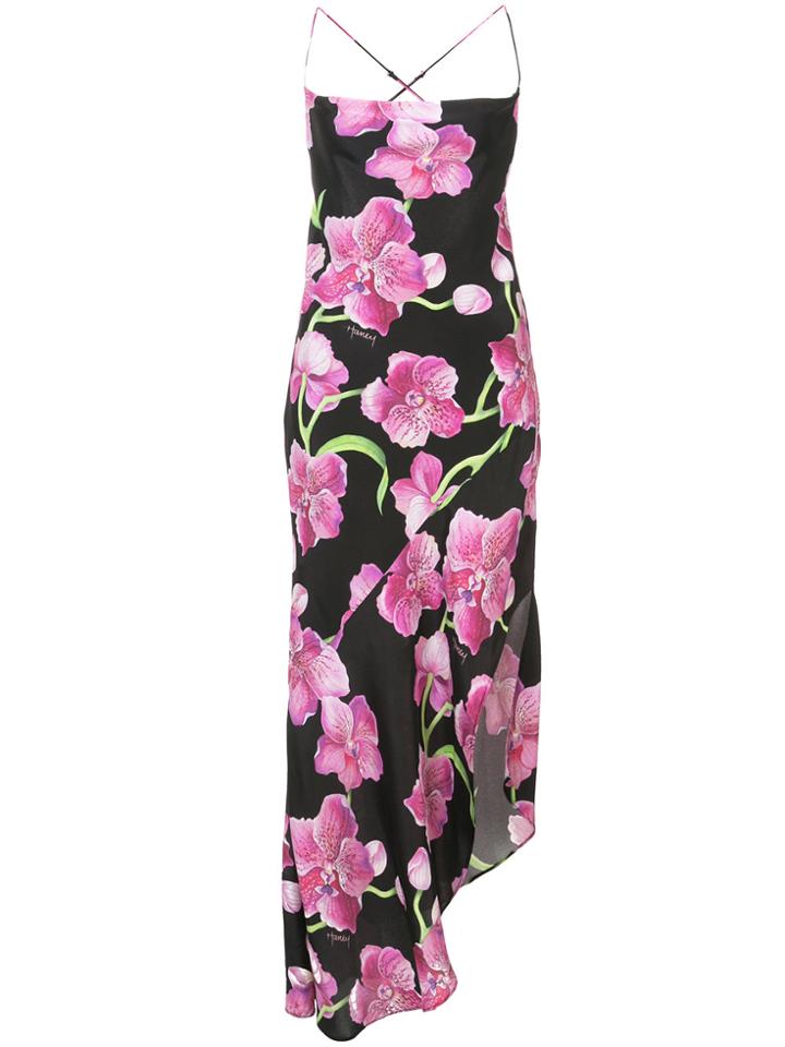 Haney Orchid Print Dress - Pink & Purple