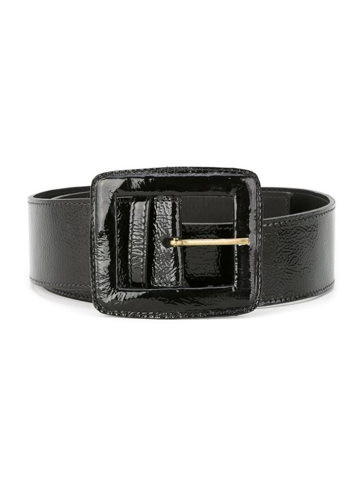 Andrea Bogosian Belt, Women's, Size: P, Black, Leather
