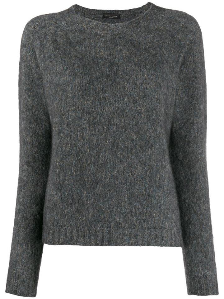 Roberto Collina Round Neck Pullover - Grey