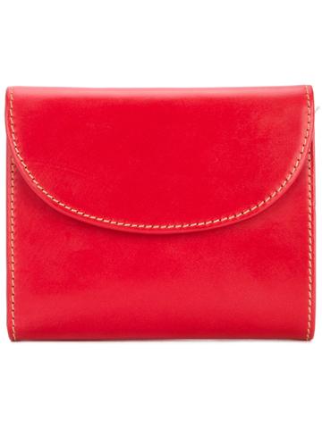 Whitehouse Cox Snap Fastening Wallet - Red
