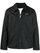 Calvin Klein Logo Print Jacket - Black