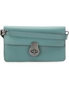 Mara Mac Leather Crossbody Bag - Blue