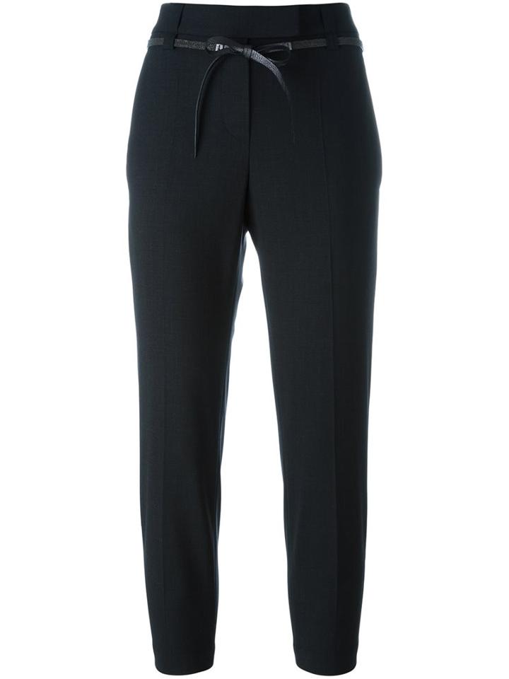 Brunello Cucinelli Glitter Belt Trousers