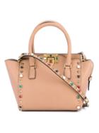 Valentino Small Rolling Rockstud Double Bag