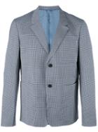 Prada Two-button Blazer, Men's, Size: 52, Blue, Polyamide/spandex/elastane/cupro/virgin Wool
