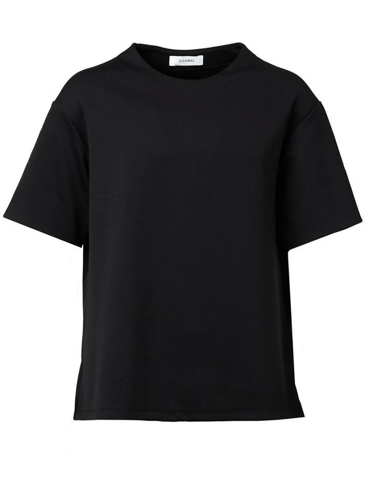 Digawel Classic T-shirt, Men's, Size: 2, Black, Polyester/polyurethane/cupro