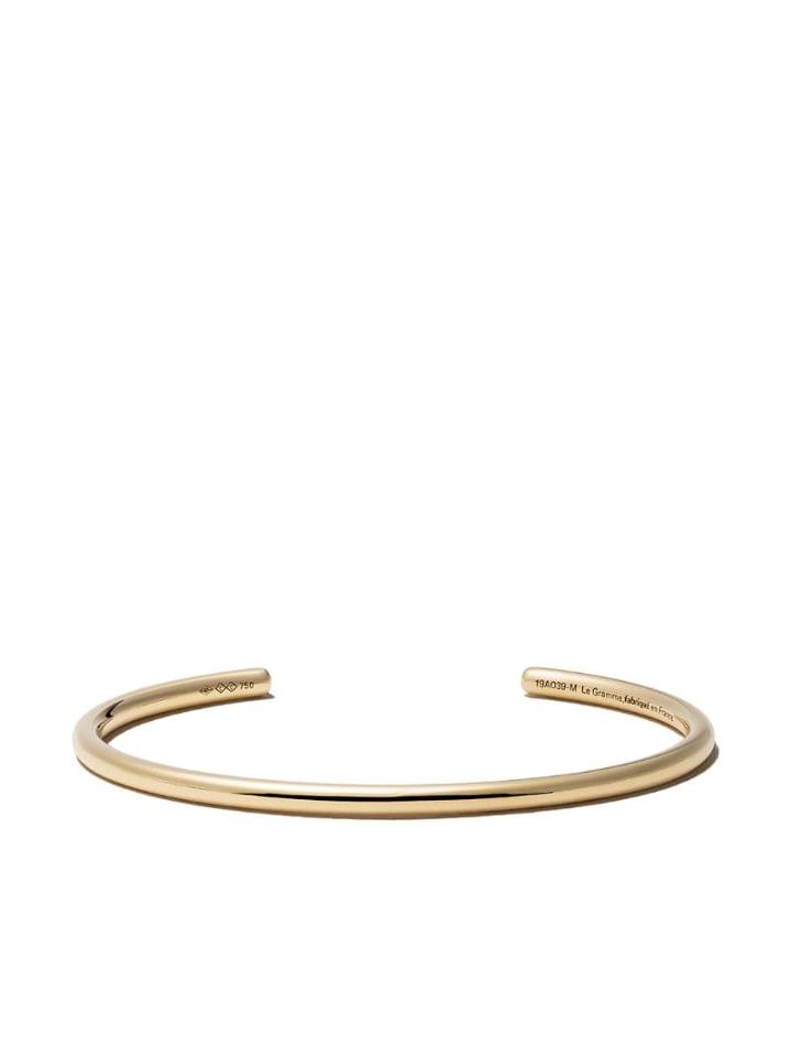 Le Gramme Bangle Bracelet - Yellow Gold