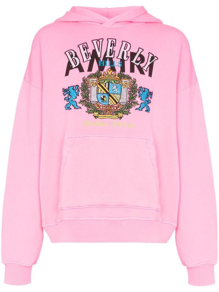 Amiri Logo Hoodie - Pink