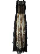 Alberta Ferretti Embroidered Gown