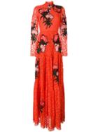 Erdem High Neck Lace Dress