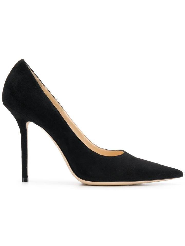 Jimmy Choo Black Love 100 Pumps