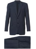 Brioni - Notched Lapel Two-piece Suit - Men - Silk/mohair/wool - 50, Blue, Silk/mohair/wool