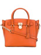 Michael Michael Kors - Hamilton Tote Bag - Women - Leather - One Size, Women's, Yellow/orange, Leather