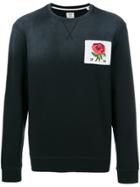 Kent & Curwen Rose Colour-fade Sweater - Black