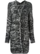 Twin-set V-neck Cardigan, Women's, Size: Xs, Black, Polyamide/viscose/cashmere/wool