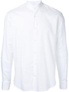 Cerruti 1881 - Band Collar Shirt - Men - Cotton - 42, White, Cotton