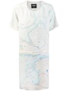 Raeburn Ww2 Map Print Dress - White