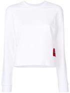 Calvin Klein Jeans Logo Patch Sweatshirt - White