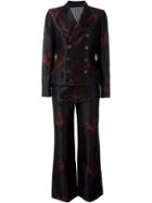Jean Paul Gaultier Vintage Jacquard Suit - Black