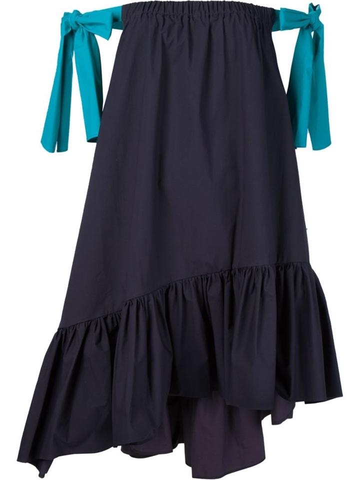 Msgm Bow Tie Short Dress