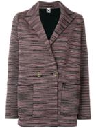 M Missoni Double Breasted Jacket - Multicolour