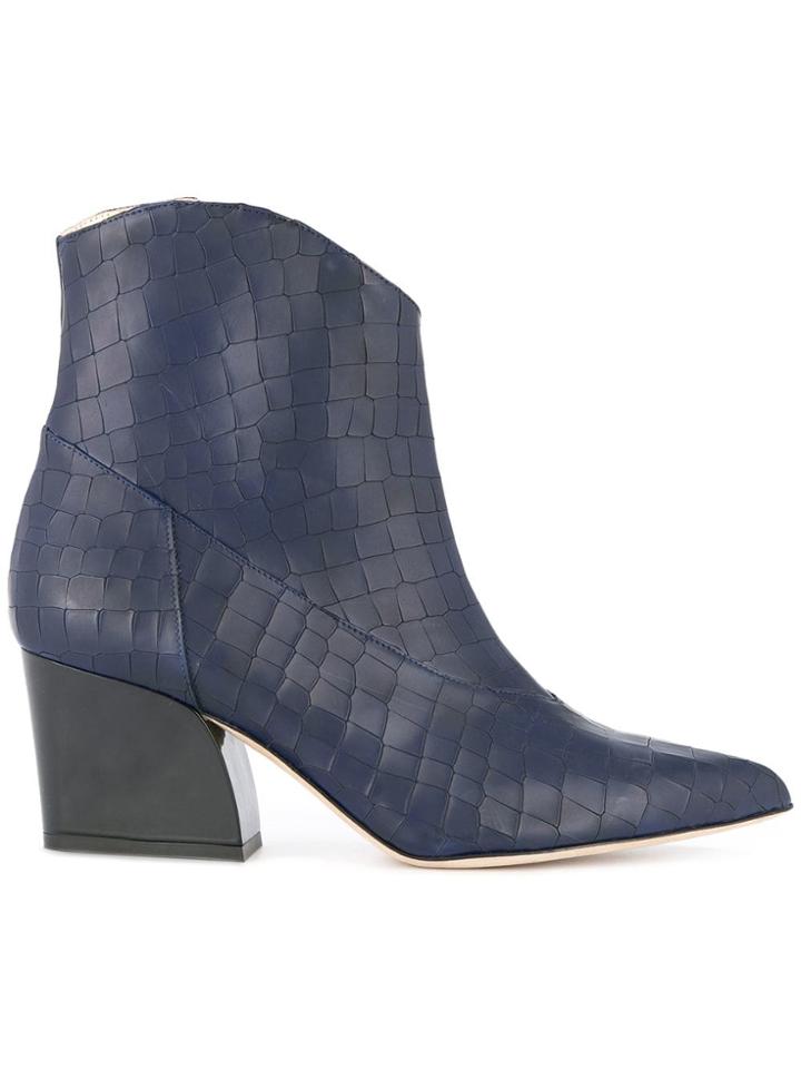 Tibi Dana Mules - Blue