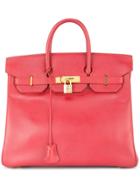 Hermès Vintage Haut A Courroies 32 Tote - Red
