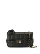 Chanel Pre-owned Chocolate Bar Quilt Shoulder Bag - Black