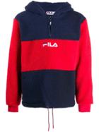 Fila Colour Block Hooded Fleece - Blue
