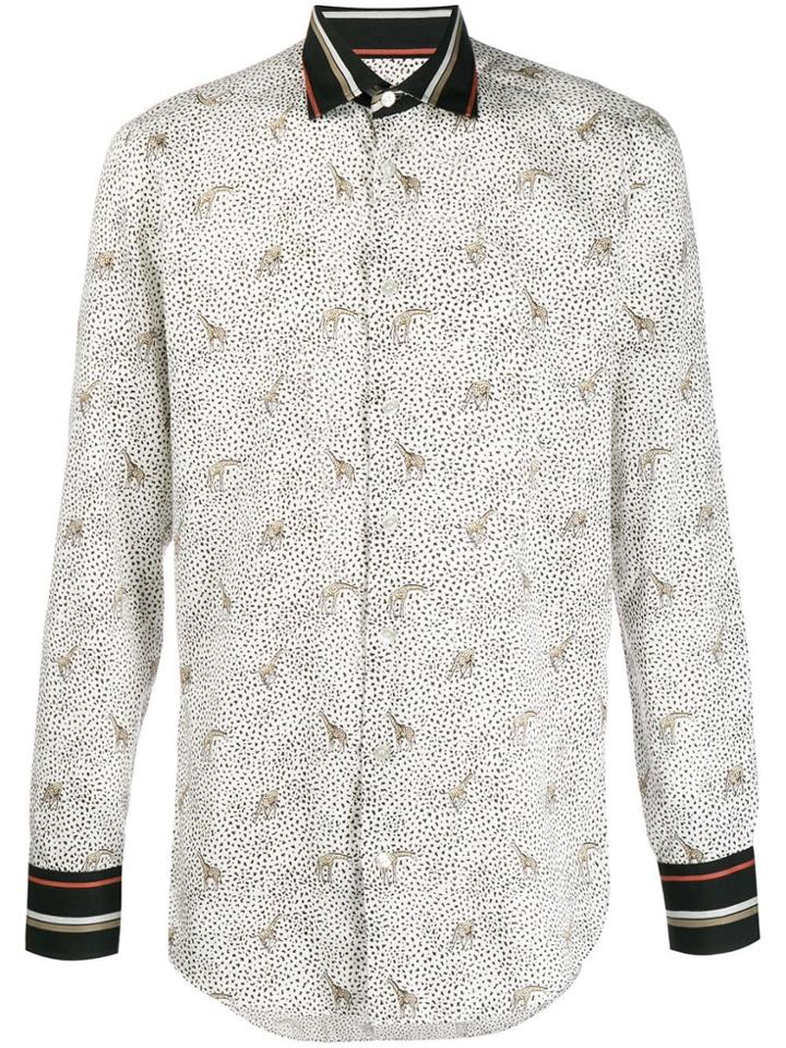 Etro Safari Printed Shirt - White