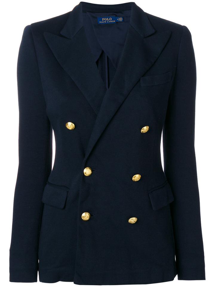 Polo Ralph Lauren Double Breasted Jacket - Blue